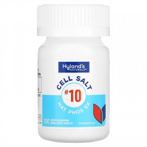 Hyland's Naturals, Cell Salt # 10, 100 быстрорастворимых отдельных таблеток