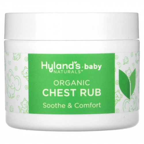 Hyland's Naturals, Baby, органическое средство для груди, 50 г (1,76 унции)