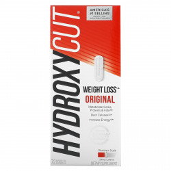 Hydroxycut, Original, добавка для снижения веса, 72 капсулы с быстрым высвобождением