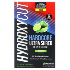 Hydroxycut, Hardcore Ultra Shred, напиток в стиках, мохито с лаймом, 20 стиков по 5 г (0,18 унции)