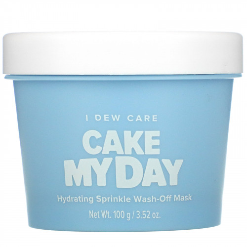 I Dew Care, Cake My Day, увлажняющая смываемая маска для лица, 100 г (3,52 унции)