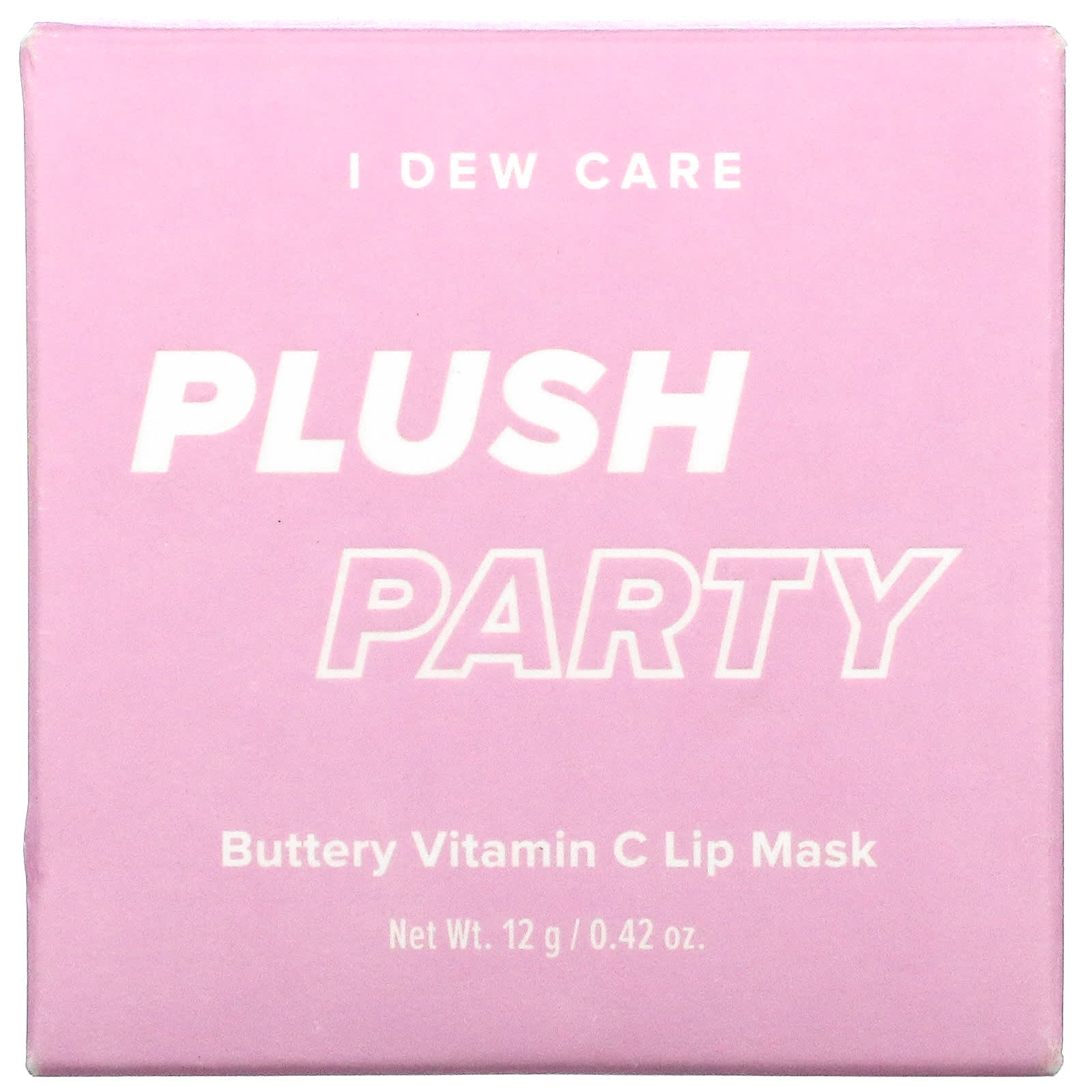 I Dew Care, Plush Party, масляная маска для губ с витамином C, 12 г (0,42 унции)