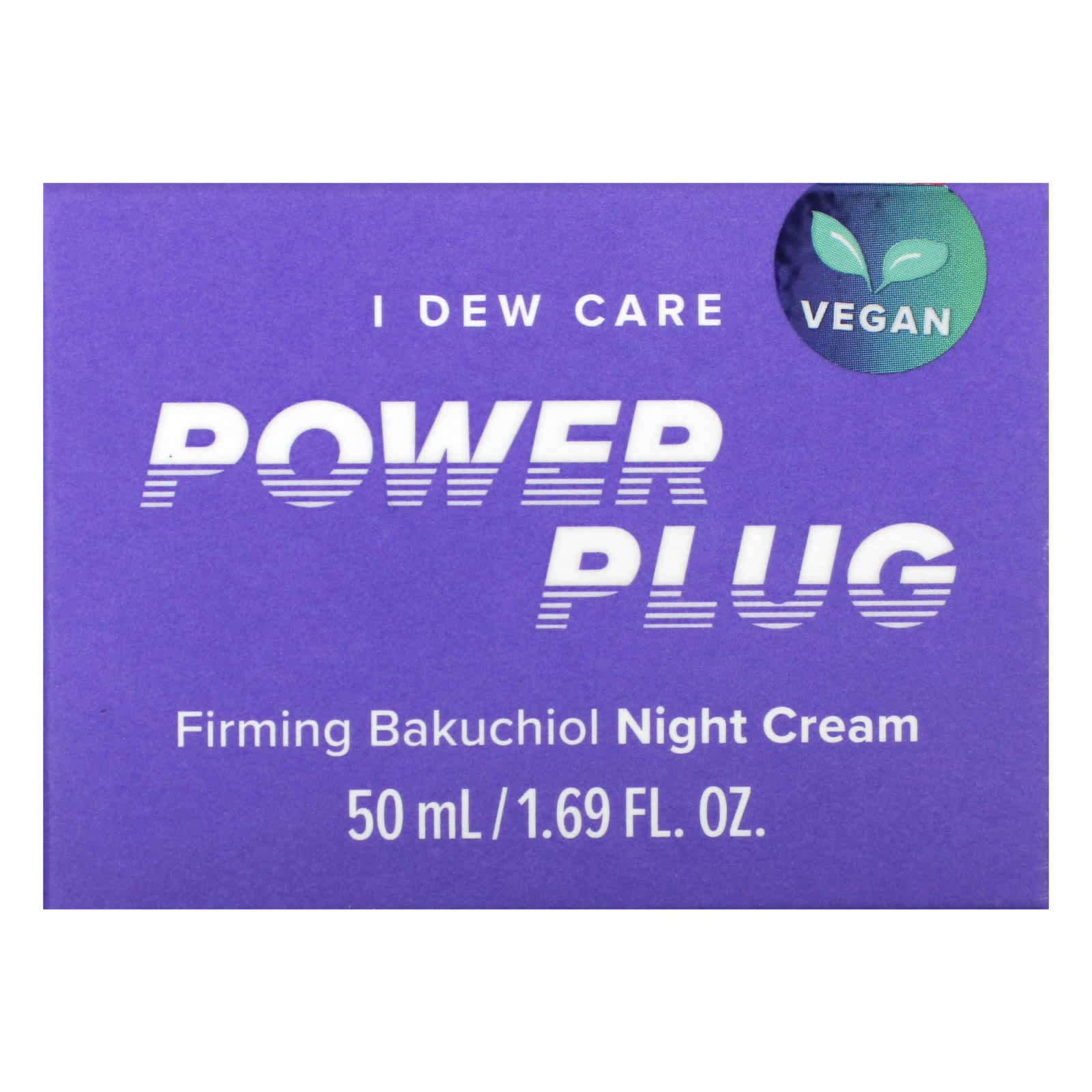 I Dew Care, Power Plug, укрепляющий ночной крем с бакучиол, 50 мл (1,69 жидк. Унции)