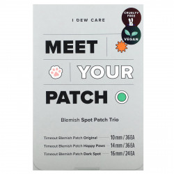 I Dew Care, Meet Your Patch, трио для удаления пятен, 96 патчей