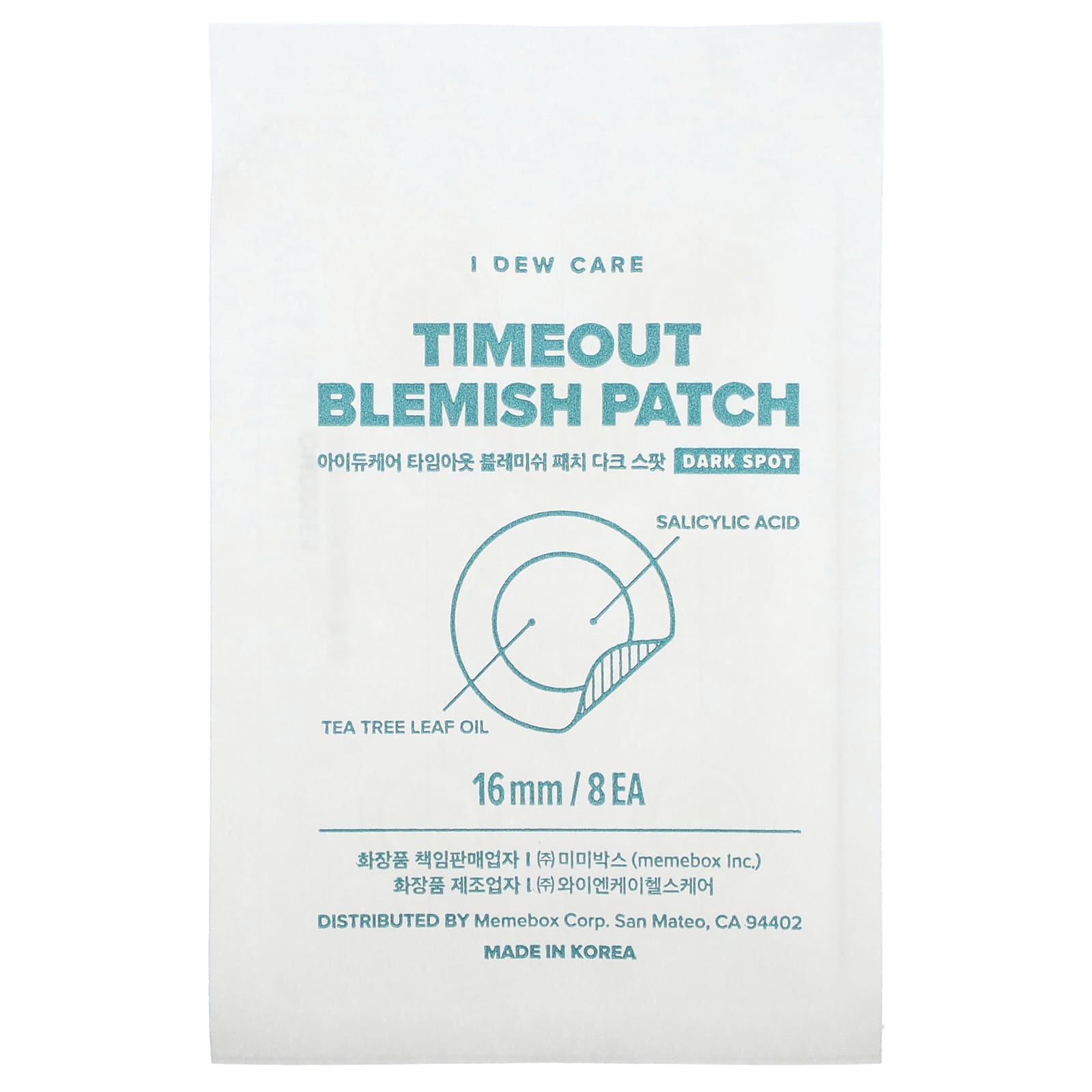 I Dew Care, Timeout Blemish Patch, темные пятна, 32 шт.