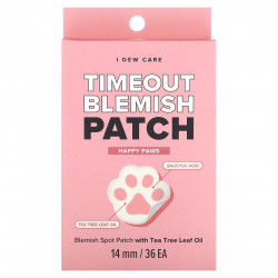 I Dew Care, Timeout Blemish Patch, Happy Paws, 36 патчей