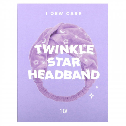 I Dew Care, повязка со звездами, фиолетовый, 1 шт.