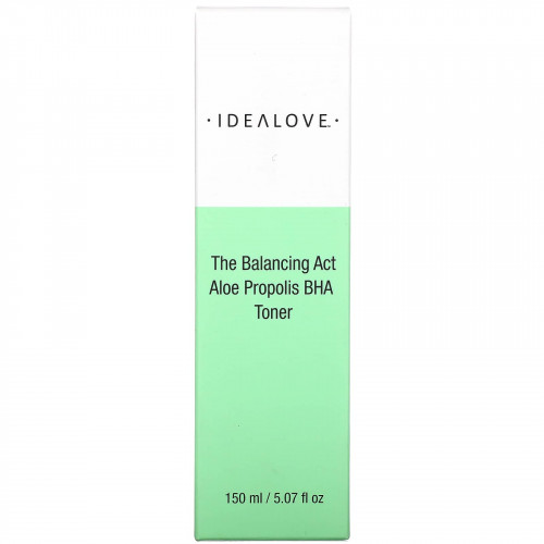 Idealove, The Balancing Act, тоник с бутилоксианизолом, алоэ и прополисом, 150 мл (5,07 жидк. унции)