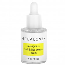 Idealove, Bee Ageless, сыворотка с улиткой и пчелиным ядом, 30 мл (1 жидк. Унция)