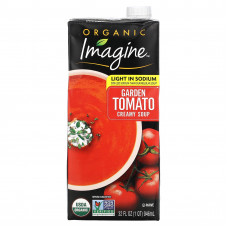 Imagine Soups, крем-суп из органических огородных томатов, 946 мл (32 жидк. унции)