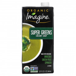 Imagine Soups, органический крем-суп с зеленью, 946 мл (32 жидк. унции)