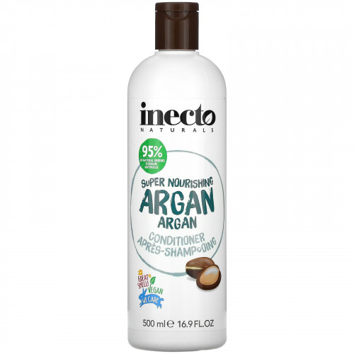 Inecto, Super Nourishing Argan, кондиционер, 500 мл (16,9 жидк. Унции)