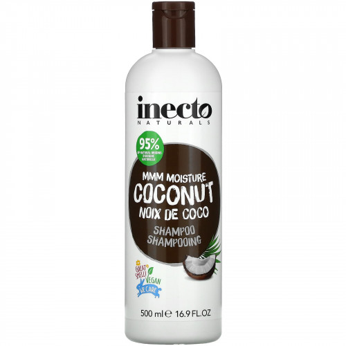 Inecto, Mmm Moisture Coconut, шампунь, 500 мл (16,9 жидких унций)