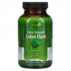 Irwin Naturals, Colon Flush, повышенная сила действия, 60 капсул с жидкостью
