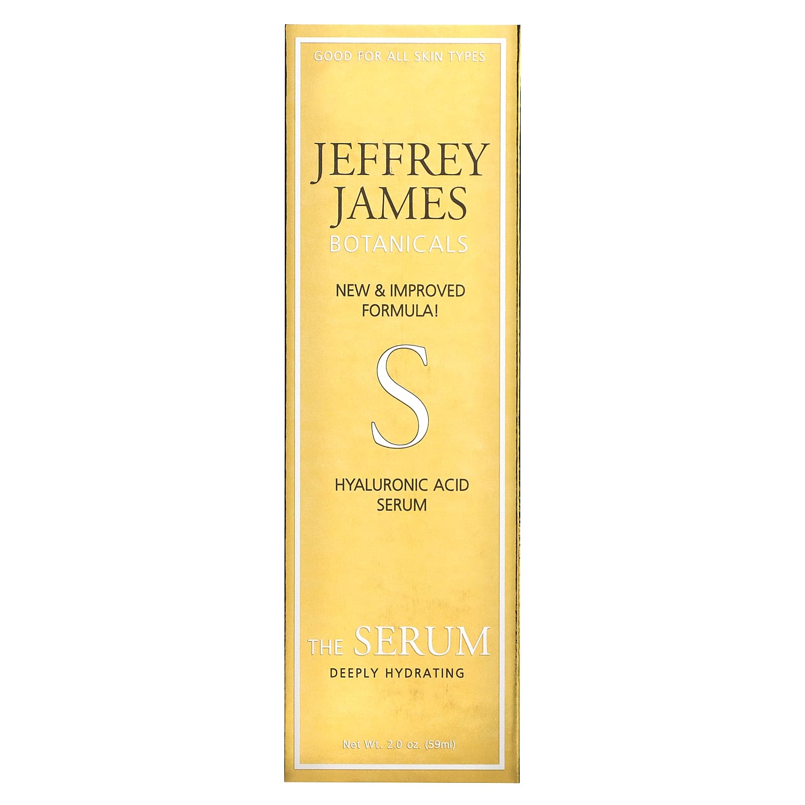 Jeffrey James Botanicals, Глубоко увлажняющая сыворотка, 59 мл (2,0 унции)