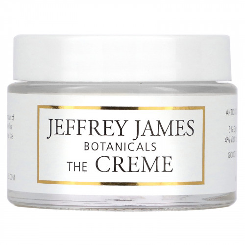 Jeffrey James Botanicals, The Creme, весь день и вся ночь, 2.0 унции (59 мл)