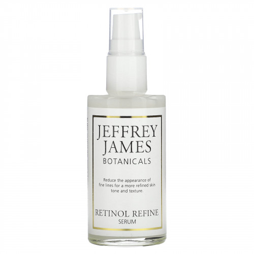 Jeffrey James Botanicals, Retinol Refine, сыворотка с ретинолом, 59 мл (2 унции)