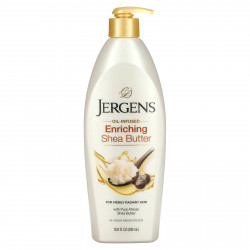 Jergens, Enriching Shea Butter, увлажняющий лосьон с маслом ши, 496 мл