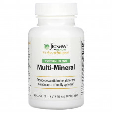 Jigsaw Health, Essential Blend, мультиминеральное средство, 90 капсул