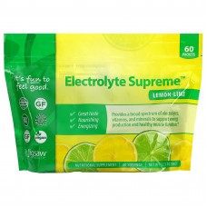 Jigsaw Health, Electrolyte Supreme, лимонно-лаймовый, 60 пакетов, 12,5 унций (354 г)