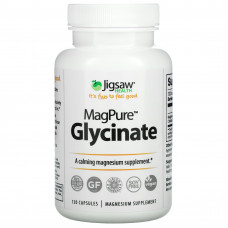 Jigsaw Health, MagPure глицинат, 120 капсул