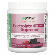 Jigsaw Health, Electrolyte Supreme, ягодный вкус, 324 г (11,4 унции)