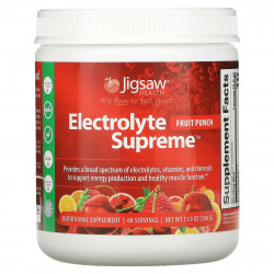 Jigsaw Health, Electrolyte Supreme, фруктовый пунш, 336 г (11,9 унции)