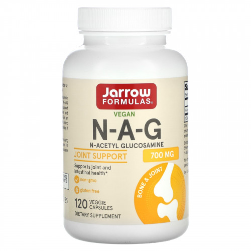 Jarrow Formulas, NAG, 700 мг, 120 растительных капсул