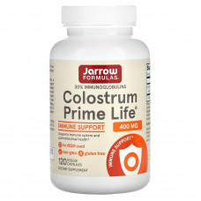 Jarrow Formulas, Colostrum Prime Life, 400 мг, 120 растительных капсул