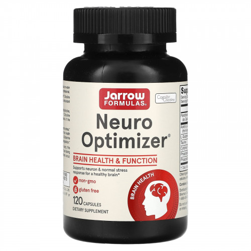 Jarrow Formulas, Neuro Optimizer, добавка для нормализации работы мозга, 120 капсул