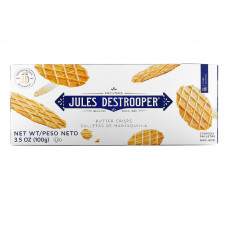 Jules Destrooper, Сливочное печенье, 100 г (3,5 унции)
