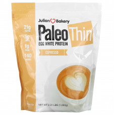 Julian Bakery, Paleo Thin, яичный белок, эспрессо, 1050 г (2,31 фунта)