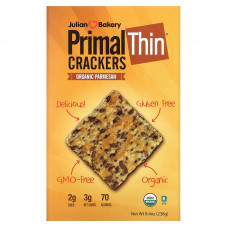 Julian Bakery, крекеры Primal Thin, органический пармезан, 238 г (8,4 унции)