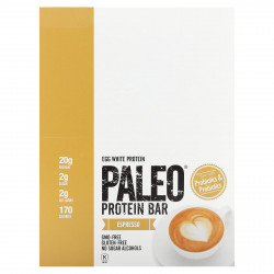 Julian Bakery, Paleo Protein Bar, Espresso, 12 батончиков, по 63,1 г (2,22 унции)