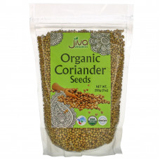 Jiva Organics, Органические семена кориандра, 200 г (7 унций)