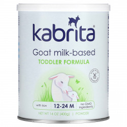 Kabrita, Смесь для малышей на основе козьего молока с железом, 400 г (14 унций)