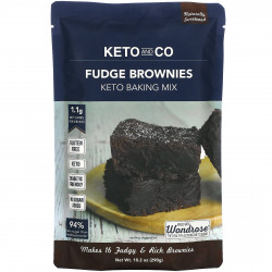 Keto and Co, Keto Baking Mix, пирожное с помадкой, 290 г (10,2 унции)