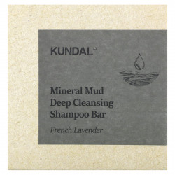 Kundal, Mineral Mud, глубоко очищающий шампунь, французская лаванда, 100 г (3,53 унции)
