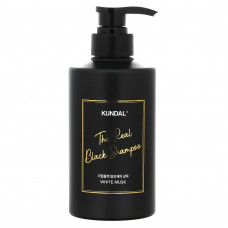 Kundal, The Real Black Shampoo, белый мускус, 500 мл (16,9 жидк. Унции)