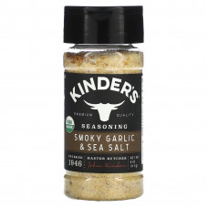 KINDER'S, Приправа, дымный чеснок и морская соль, 113 г (4 унции)