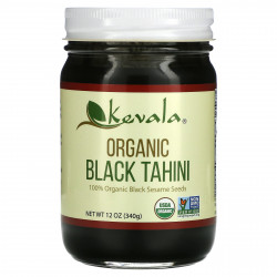 Kevala, Паста из органического черного кунжута, 340 г (12 унций)