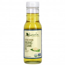 Kevala, Органическое кунжутное масло первого отжима, 8 жидких унций (236 мл)
