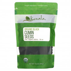 Kevala, Органические семена черного тмина, сырые, 454 г (16 унций)