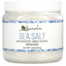 Kevala, Морская соль, среднезернистая, 816 г (1,8 фунта)