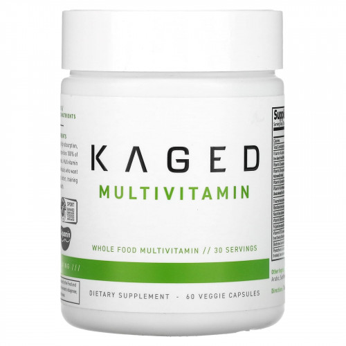 Kaged, MultiVitamin, 60 растительных капсул