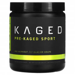 Kaged, PRE-KAGED Sport, предтренировочный комплекс, освежающий виноград, 264 г (9,31 унции)