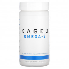 Kaged, Омега-3, триглицериды и рыбий жир премиального качества, 1500 мг, 60 мягких таблеток