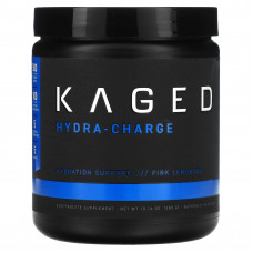 Kaged, Hydra-Charge, порошок электролита премиального качества, розовый лимонад, 276 г (9,73 унции)