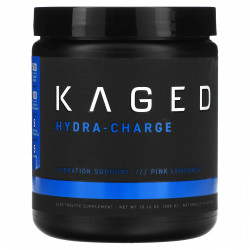 Kaged, Hydra-Charge, порошок электролита премиального качества, розовый лимонад, 276 г (9,73 унции)