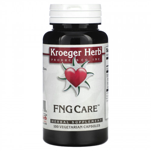 Kroeger Herb Co, FNG Care, 100 вегетарианских капсул